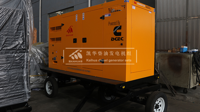 榆林100kw移動靜音發電機組成功出廠